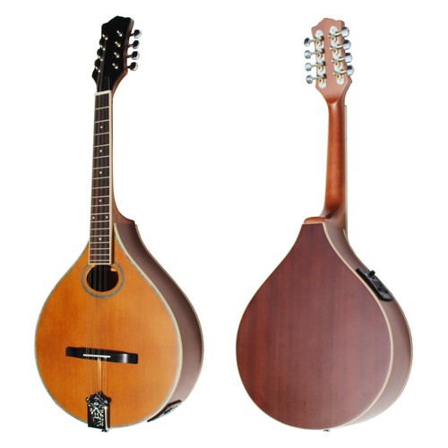 Mandola solid red pine top - red,