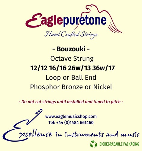 Eagle puretone bouzouki octave - eagle-puretone,